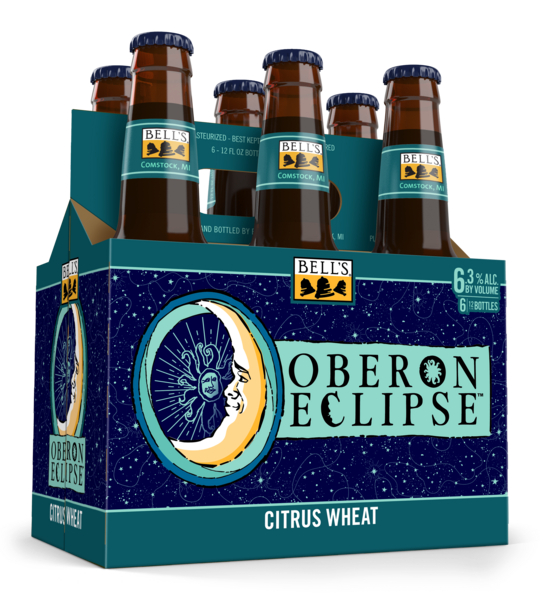 Six-pack of Oberon Eclipse bottles